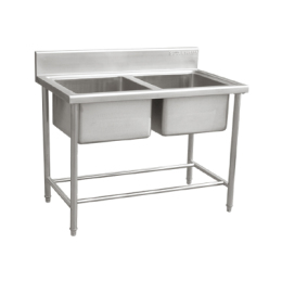 雙星水池（1200*600*800+130） 不銹鋼雙星水池 （ZC）